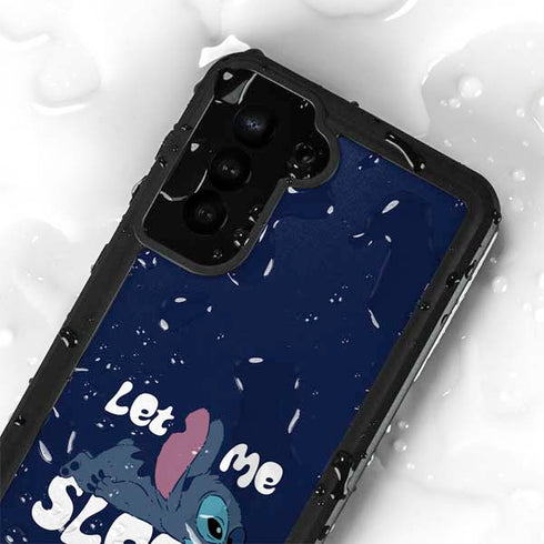 Disney Lilo and Stitch Let Me Sleep Galaxy S24 Waterproof Case
